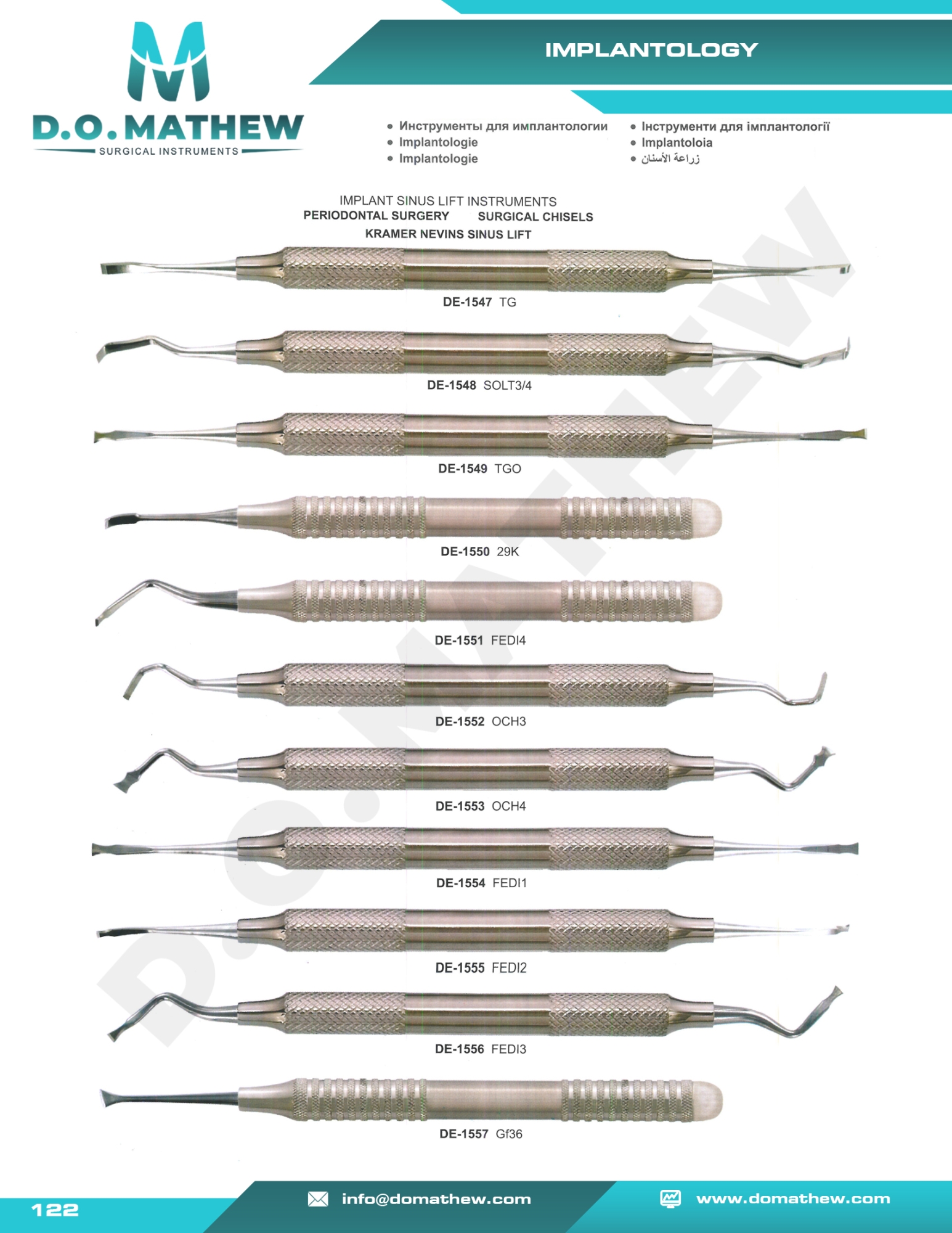   Dental Implant Instruments